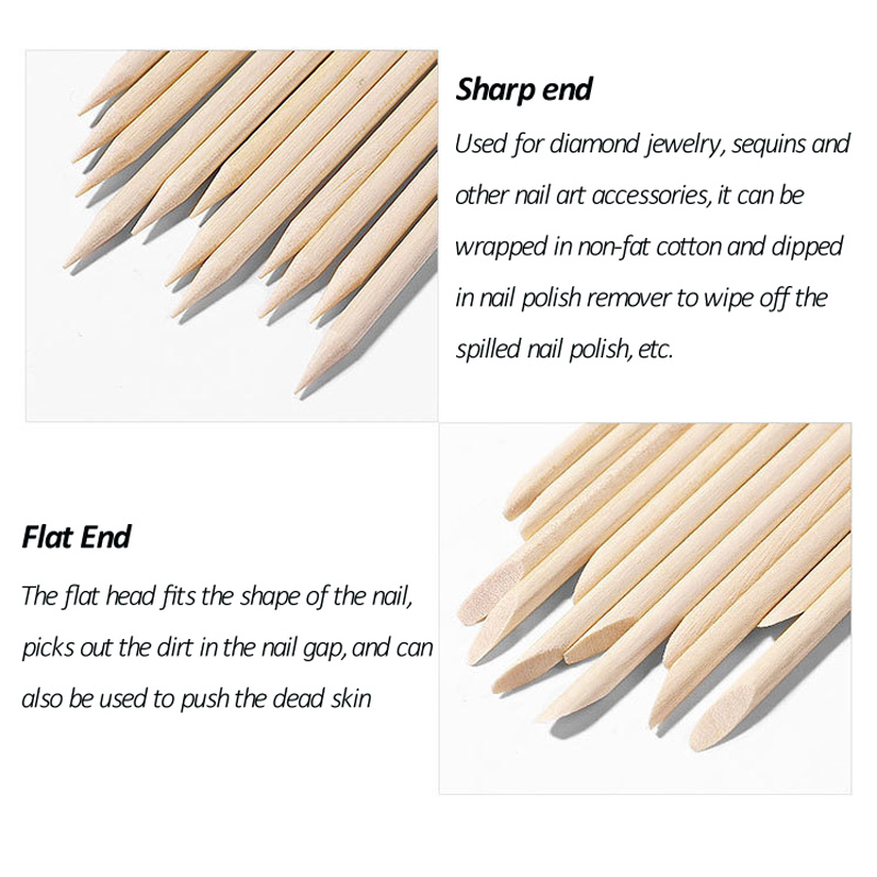 50/100 Pcs/Lot Wood Stick Cuti - Contour Palette Stick 评论和价格