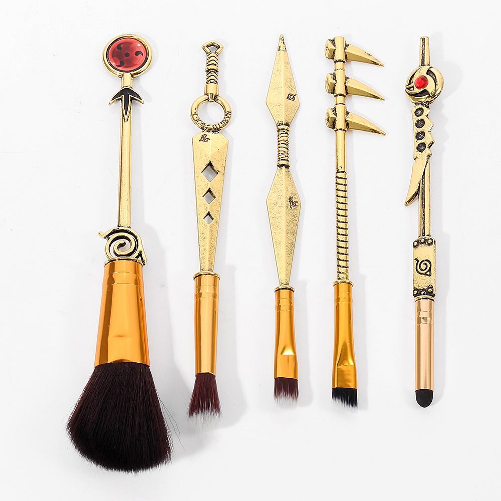 Naruto Anime Makeup Brush 5-Pi - Beauty No Makeup 评论和价格